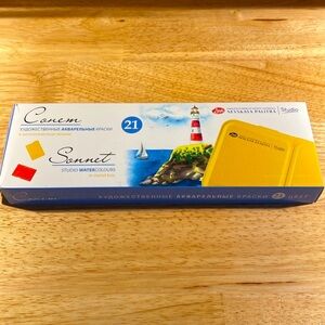 SONNET - Student Grade Watercolor w/ 21 Full Pans 2.5ml ***NEW***